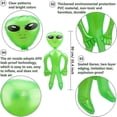 thumbnail image 3 of 4-Piece Large Inflatable Martian Alien Toys 35 Inches Decorative Props for Halloween or Birthday Party Themes, 3 of 5