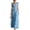 Sky Blue, variant on Women's V Neck Maxi Dress, Flutter Sleeve Ruffle Evening Gown, Elegant Wedding Guest Bridesmaid Formal Dress with Zipper
