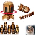 thumbnail image 2 of Jindong Fate Missile Roulette Dice for DND Dice Set 7 Metallic Polyhedral DD Dice with Gift Case for and Dragon Game RPG Role Playing Table Game Gifts, 2 of 9