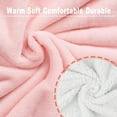 thumbnail image 4 of softan Waterproof Dog Blanket, Washable Pet Blanket for Sofa Couch Bed, Liquid Pee Proof Dog Bed Cover, Soft Durable and Reversible Sherpa Fleece Blanket for Medium Large Dogs (Pink 50”x 60”), 4 of 6