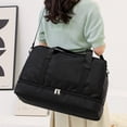 thumbnail image 4 of QTOCIO Organization And Storage, Large Capacity Individual Shoe Compartment Gym Bag Waterproof Dry Wet Separation Yoga Bag Luggage Bag Travel Casual Fashion Satchel, 4 of 5