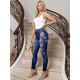 thumbnail image 4 of Leggings de Mujer Estilo Mezclilla Unitalla Comodidad y Estilo en Leggins, 4 of 5