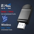 thumbnail image 4 of Wireless Gaming Headset for PS5 PS4 PC Switch Mobile, Noise Cancelling Mic, USB-C & 3.5mm Wired Mode, Over Ear Gamer Headphones Black, 4 of 10