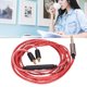 thumbnail image 3 of Cable para auriculares cable resistente de cobre y oxígeno 25 cable extensible ergonómico de 512 pulgadas para CKR90 CKR100 LS50 LS70 para Technica CKS1100 E40, 3 of 8