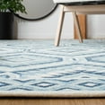thumbnail image 4 of SAFAVIEH Metro Dederick Medallion Area Rug, Blue/Ivory, 3' x 5', 4 of 8