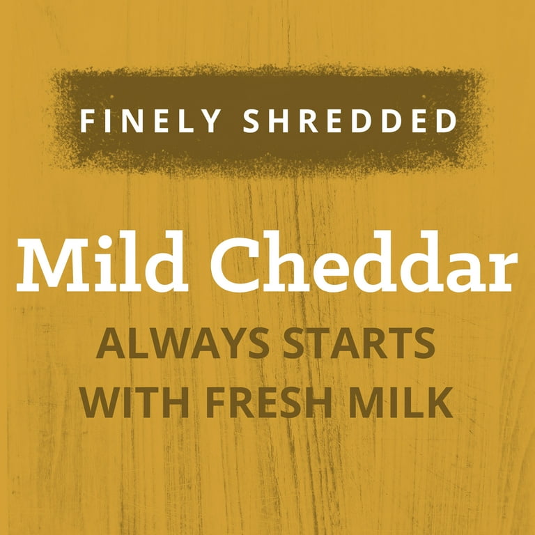 Kraft Shredded Mild Cheddar Cheese 8oz Bag