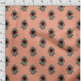thumbnail image 3 of oneOone Cotton Poplin Fabric Leaves & Floral Block Print Fabric By The Yard 42 Inch Wide, 3 of 4