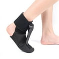 thumbnail image 4 of Adjustable Plantar Fasciitis Night Splint - Breathable Foot Drop Brace With Strap, Orthotic Support For Achilles Tendonitis, Post-Injury Recovery,M,Black-M 40-44, 4 of 6