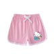 thumbnail image 3 of Ropa para niños de Hello Kitty, pantalones cortos de manga corta con dibujos animados para niñas, conjuntos deportivos informales, Camiseta de algodón para bebé + Pantalones, traje de dos piezas, 3 of 5