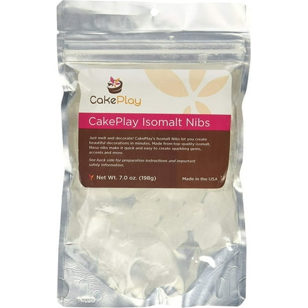 CakePlay Isomalt Nibs - Clear 7 Ounce