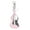 Pink, variant on Aellinatey Fashionable Guitar Hair Clip Bowknot Star Hairpin Sweet Charm Bangs Side Clip