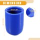 thumbnail image 4 of 1 tapón de extremo de manguera de vacío de entrada de tapa de refrigerante de silicona universal de 35 mm y 1,38 pulgadas de diámetro interior - Coche para puerto de agua de vacío de derivación del calentador de refrigerante - Azul de silicona Unique Bargains Tapa de manguera de silicona, 4 of 6