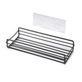 thumbnail image 2 of Solución de almacenamiento para el baño, estante de ducha inoxidable, montaje adhesivo para una instalación sin complicaciones, estructura duradera de acero inoxidable, ideal para entornos húmedos, 2 of 6