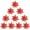 golden red, variant on 10pcs 14cm Poinsettia Artificial Flowers Glitter Christmas Flower for XmasTree Decoration Wedding Party Wreath Ornaments