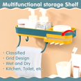 thumbnail image 1 of Oleegame 1PC Spoon And Lid Rest Bathroom Non-Perforated Soap Box Shelf Bathroom Supplies Towel Rack Non-Marking Stickers Bathroom Rack Wall-Mounted Soap Box, 1 of 9