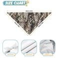 thumbnail image 6 of Dog Bandana 2 Pack,Tree Bark Camo Branches Pattern Bandanas for Dogs,Cat Bandana,Small/ Large Dog Bandana 2 Size,Dog Bandanas, 6 of 6