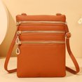 thumbnail image 2 of Bolsos para el cuerpo para mujer, tamaño mediano, bolsillo con cremallera y correa ajustable, bolso para el cuerpo, 2 of 5