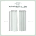 thumbnail image 4 of Exclusive Home Velvet Heavyweight Light Filtering Hidden Tab Top Curtain Panel Pair, 52"x108", Teal, 4 of 7