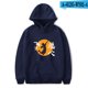 thumbnail image 1 of Haikyu!! Sudaderas con capucha de Anime, chaqueta informal para niños y adultos, tallas para niños, jersey de Cosplay Hinata Shoyo, Jersey UnisexAzul oscuro ANiños160 Deng Xun unisex, 1 of 2