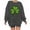 Black(New), variant on PNTUTB Women's St.Patricks Day Fashion Loose Fit Casual Crew Neck Long Sleeve Cute Print Hoodless Pullover Comfort Sweatshirts
