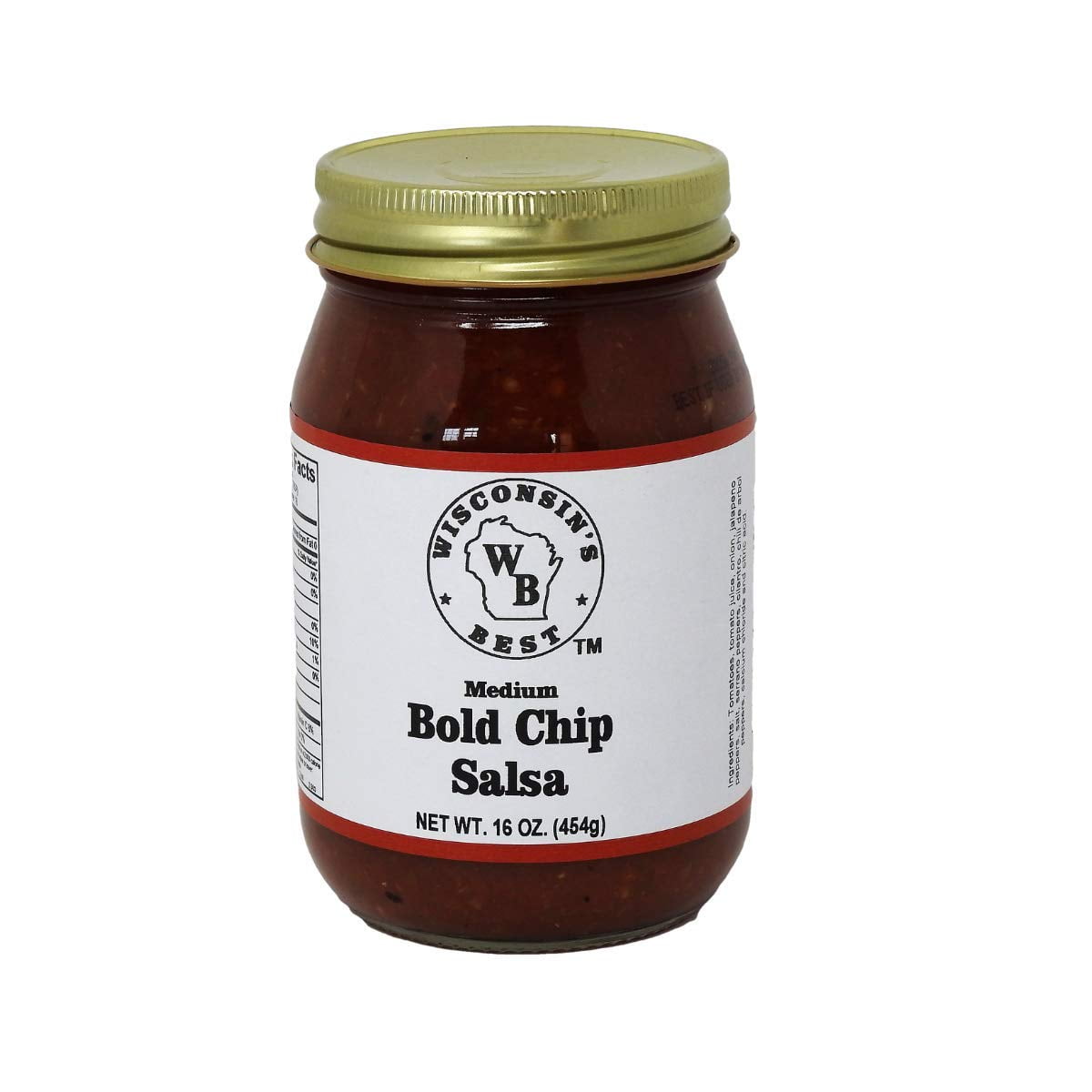 Bold Chip Salsa (Medium) 32oz. (216oz. Jars). Fortune favors the Bold