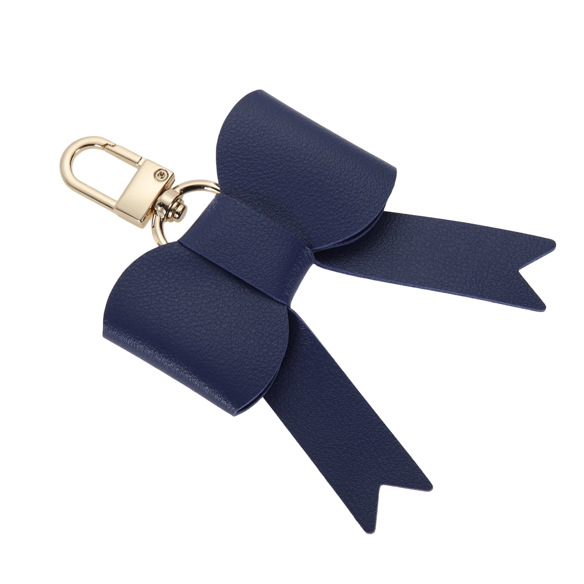 Unique Bargains Colorful Bow Handbag Charms for Gifts And Accessories Navy Blue