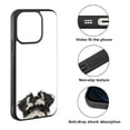 thumbnail image 2 of FINCIBO Soft Rubber Protector Cover Case for Apple iPhone 14 Pro 6.1" 2022, Animal Schnauzer Puppy Dog (S1), 2 of 5