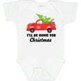thumbnail image 3 of Inktastic I'll Be Home for Christmas Truck with Tree Boys or Girls Baby Bodysuit, 3 of 5