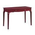 thumbnail image 1 of Acme Furniture Bureau Alsen, Finition Rouge, 1 of 4