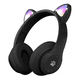 thumbnail image 1 of Audifonos Orejas De Gato Bluetooth Malubero Negro Malu1350, 1 of 3