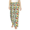 thumbnail image 2 of Picia Retro Bike Womens Soft Woven Cotton Elastic Waistband Sleep Pajama Pant Lounge Sleep Pant With Pockets And Drawstring-Large, 2 of 9