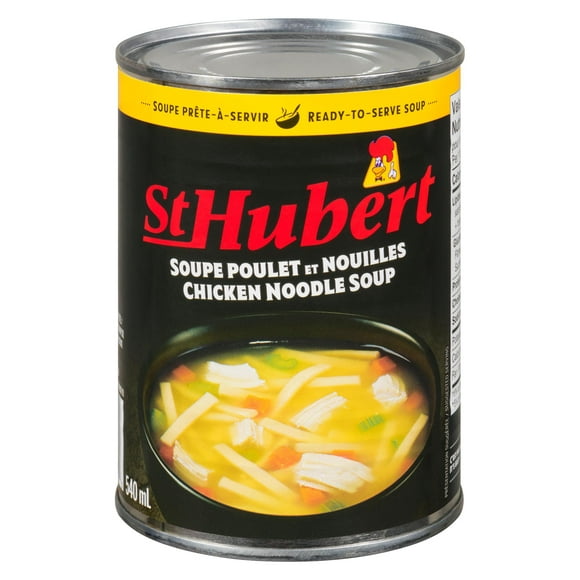 Soupe au poulet et aux nouilles St-Hubert STH Soupe poulet nouilles 540 ml