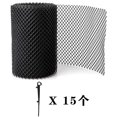 thumbnail image 2 of grille De Protection De Gouttire En Plastique - 16cm De Large * 6m De Long, Empche Les Feuilles Ou Les Dbris De Se Boucher, Grilles De Protection, 2 of 4