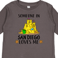 thumbnail image 4 of Inktastic Someone in San Diego Loves Me Boys or Girls Long Sleeve Toddler T-Shirt, 4 of 5