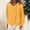 Orange, variant on Womens Casual Tops, Plus Size Summer Shirt, Fashion Elegant Solid Color Cotton And Linen Button Blouse, Long Sleeve Lapel Blouses and Button-Down Shirts for Women