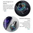 thumbnail image 4 of Émetteur FM Bluetooth pour Voiture Kit de Modulateur MP3 Lecteur Audio Mains Libres Sans Fil 2 Chargeurs Rapides USB Modulateur FM pour Voiture, 4 of 4