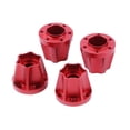 thumbnail image 1 of 4 piezas de repuesto para coche RC 1/10, buje hexagonal de rueda de 22 mm para Axial SCX10 TRX4 D90 rojo, 1 of 8