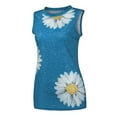 thumbnail image 5 of Aloohaidyvio Blouses for Women Sexy,Womens Summer Tops Print Sleeveless Tank T-Shirts, 5 of 6