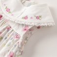thumbnail image 4 of Vestido de princesa para niña Dave Bella 2024, nuevo verano, para bebé, sin mangas, floral, bonito, dulce, para fiesta al aire libre, DB2240560, 4 of 5