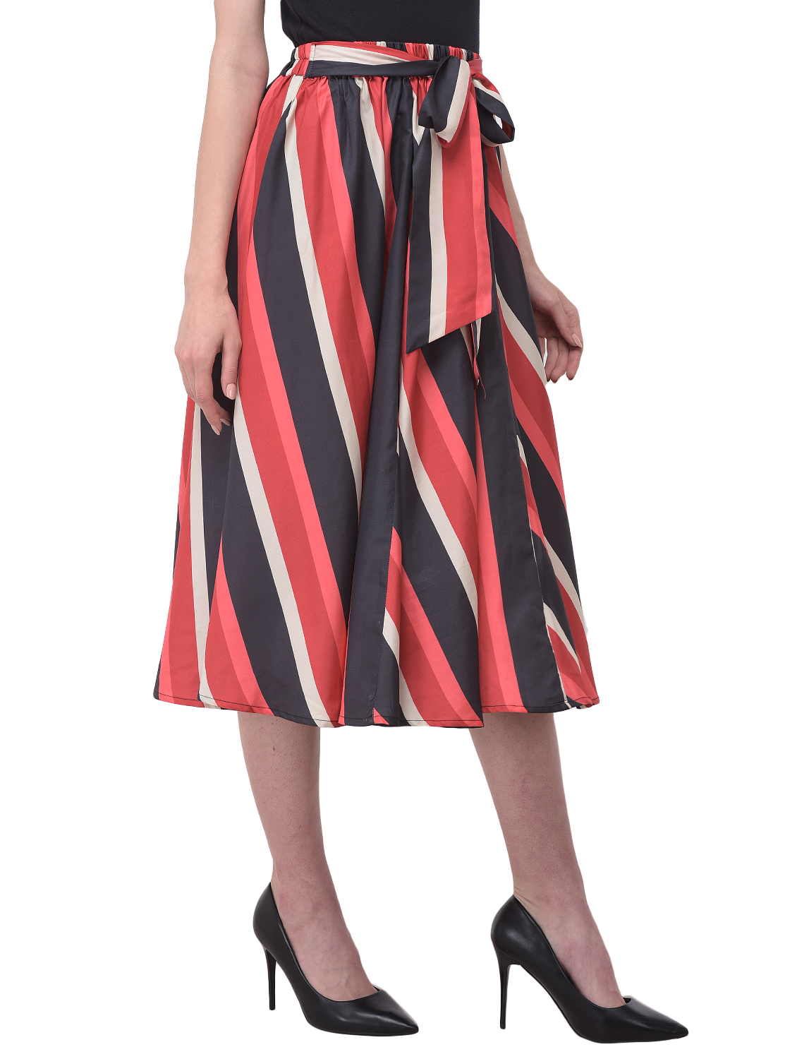 melt the lady stitch stripe blouse skirt | www.gamescaxas.com