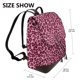 thumbnail image 2 of Balery Rose Leopard Print Mochila de Cuero para Mujeres, Gran Capacidad, Bolsa de Viaje Multifuncional, Mochila de Cuero y Bolsa de Hombro para Mujeres, 2 of 4
