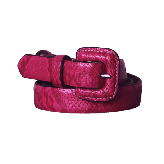 Eastern Counties Leather Womens Faux Snake Print Belt