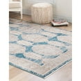 thumbnail image 2 of Traditional Nixa Collection Area Rug 7'10"x11' - Blue, 2 of 5