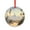 Pattern-3, variant on Christmas Ornament Watercolor Sun Rising Over Hawaii In The Ocean Round Ornament Tropical Palm Trees Beach Sunset Holiday Present Ideas