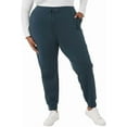 thumbnail image 5 of 32 Degrees Heat Women's Tech Fleece Jogger Pants ( Deep Peacock, 2X), 5 of 7