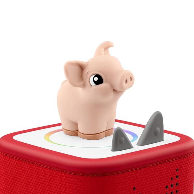 Figura de Tonies Pig de Audio Toy, suave y comprimible, para niños de 1 año o más