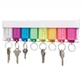 thumbnail image 6 of 10pcs Plastic Transparent Clamshell Key Tag Classification Label, 6 of 8