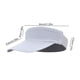 thumbnail image 4 of Guardurnaity Sombrero protector solar Buena transpirabilidad Absorción del sudor Gorras de luz solar Sin deformación Suministro deportivo para acampar Sombreros blanco Guardurnaity AP009957-10B, 4 of 6