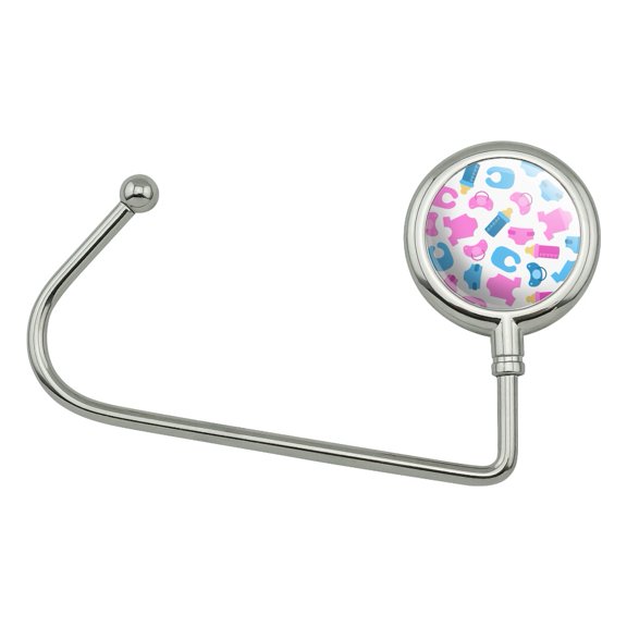 Cute Baby Things Pattern Purse Bag Hanger Holder Hook