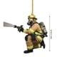 thumbnail image 3 of Adornos navideños personalizados para bomberos - Colgante colgante acrílico de doble cara para árbol y espejo de coche - Regalo para bomberos, 3 of 3